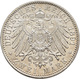 Oldenburg: Nicolaus Friedrich Peter 1853-1900: 2 Mark 1891, Jaeger 93, Feine Kratzer, Vorzüglich-Ste - Taler Et Doppeltaler