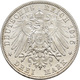 Sachsen-Meiningen: Georg II. 1866-1914: 3 Mark 1915 , Auf Seinen Tod, Jaeger 155, Kleine Kratzer, Vo - Taler Et Doppeltaler