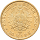 Hamburg: Freie Und Hansestadt: 20 Mark 1880 J, Jaeger 210, 7,93 G, Gold 900/1000, Sehr Schön. - Gouden Munten