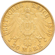 Hamburg: Freie Und Hansestadt: 20 Mark 1893 J, Jaeger 212, Gold 900/1000, 7,95 G, Sehr Schön. - Pièces De Monnaie D'or