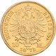Preußen: Wilhelm I. 1861-1888: 10 Mark 1872 A, Jaeger 242, Gold 900/1000, 3,94 G, Winz. Kratzer, Kl. - Goldmünzen