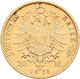 Preußen: Wilhelm I. 1861-1888: 20 Mark 1873 B, Jaeger 243, Gold 900/1000, 7,94 G, Kl. Kratzer, Winz. - Pièces De Monnaie D'or