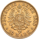 Preußen: Friedrich III. 1888: 10 Mark 1888 A, Jaeger 247, 3,96 G, 900/1000 Gold, Sehr Schön. - Gouden Munten