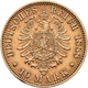 Preußen: Friedrich III. 1888: 10 Mark 1888 A, Jaeger 247, 3,97 G, 900/1000 Gold, Sehr Schön. - Goldmünzen