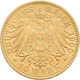 Preußen: Wilhelm II. 1888-1918: 10 Mark 1900 A, Jaeger 251, Gold 900/1000, 3,98 G, Sehr Schön-vorzüg - Goldmünzen