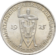 Weimarer Republik: Lot 2 Münzen: 3 Reichsmark 1925 A, Rheinlande, Jaeger 321, Sehr Schön + 5 Reichsm - Autres & Non Classés