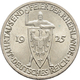 Weimarer Republik: Lot 2 Münzen: 3 Reichsmark 1925 A, Rheinlande, Jaeger 321, Sehr Schön + 5 Reichsm - Sonstige & Ohne Zuordnung