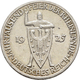 Weimarer Republik: Lot 2 Stück; 5 Reichsmark 1925 D Und 3 Reichsmark 1925 A, Rheinlande, Jaeger 321, - Andere & Zonder Classificatie