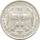 Weimarer Republik: 3 Reichsmark 1927 A, Universität Marburg, Jaeger 330, Vorzüglich. - Autres & Non Classés