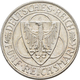Weimarer Republik: 5 Reichsmark 1930 G (nur 37.000 Exemplare) Und 3 Reichsmark A, Rheinlandräumung, - Sonstige & Ohne Zuordnung