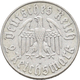 Drittes Reich: Lot 2 Münzen: 2 Reichsmark 1933 A, Luther, Jaeger 352, Sehr Schön Und 5 Reichsmark 19 - Andere & Zonder Classificatie