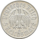 Drittes Reich: Lot 2 Stück; 5 Reichsmark 1933 G Und 2 Reichsmark 1933 G, Martin Luther, Jaeger 352,3 - Autres & Non Classés