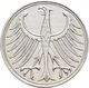 Bundesrepublik Deutschland 1948-2001: 5 DM Kursmünze 1958 J, Nur 60.000 Ex., Jaeger 387, Kratzer, Se - Other & Unclassified