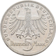 Bundesrepublik Deutschland 1948-2001: 5 DM 1955 F, Friedrich Schiller, Jaeger 389, Feine Kratzer, Se - Autres & Non Classés