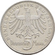 Bundesrepublik Deutschland 1948-2001: 5 DM 1955 F, Friedrich Schiller, Jaeger 389, Kleine Kratzer, F - Sonstige & Ohne Zuordnung