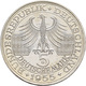 Bundesrepublik Deutschland 1948-2001: 5 DM 1955 G, Markgraf Von Baden, Jaeger 390, Feine Kratzer, Kl - Sonstige & Ohne Zuordnung