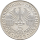 Bundesrepublik Deutschland 1948-2001: 5 DM 1955 G, Markgraf Von Baden, Jaeger 390, Feine Kratzer, Se - Sonstige & Ohne Zuordnung