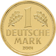 Bundesrepublik Deutschland 1948-2001 - Goldmünzen: Goldmark 2001 D (München), Jaeger 481, In Origina - Autres & Non Classés