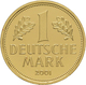 Bundesrepublik Deutschland 1948-2001 - Goldmünzen: Goldmark 2001 D (München), Jaeger 481, In Origina - Autres & Non Classés