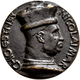 Medaillen Alle Welt: Italien-Ferrara, Niccolo III. D'Este 1383-1441: Bronzegussmedaille O. J. Von Am - Ohne Zuordnung