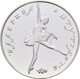 Medaillen Alle Welt: Russland: Silbermedaille 1993 - Ballerina, 1 Unze Fein, Auflage: 1.000 Exemplar - Ohne Zuordnung