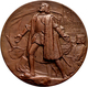 Medaillen Alle Welt: USA: Bronzene Prämienmedaille 1893 Von A. Saint Gaudens Und C.E. Barber, Der We - Non Classés