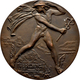 Medaillen Deutschland: Heidelberg:Bronzegussmedaille 1911, Von Klinger, Auf Die 50-Jahrfeier Des Ers - Andere & Zonder Classificatie