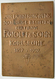 Medaillen Deutschland: Karlsruhe: Bronzeplakette 1907, Von Rudolph Mayer, Pforzheim, Auf Das 50-jähr - Sonstige & Ohne Zuordnung