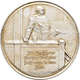 Medaillen Deutschland - Personen: Otto Von Bismarck: Bronzemedaille 1888, Versilbert, Von Lauer. Auf - Autres & Non Classés