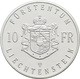 Liechtenstein: Lot 4 Stück; 10 Franken 1988, 1990, 2006, Alle Polierte Platte Sowie Eine Nachprägung - Liechtenstein