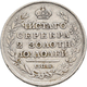 Russland: Lot 6 Stück; 1/2 Rubel (Poltina) 1817, 1829, 1851, 1859, Sowie 50 Kopeken 1894, 1912, Meis - Rusland