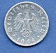 Allemagne -50 Reichspfennig 1944 F  - Km # 97  -- état TB  -- - 50 Reichspfennig