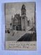 México Iglesia De La Santísima Postcard 1906 Postally Used To Bolivia Church Tramway Lines Animated - Mexico