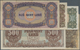 Albania / Albanien: Banka E Shtetit Shqiptar Set With 5 Banknotes 1947 Series With 10, 50, 100, 500 - Albanien
