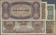 Albania / Albanien: Banka E Shtetit Shqiptar Set With 5 Banknotes 1947 Series With 10, 50, 100, 500 - Albanie