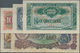 Albania / Albanien: Banka E Shtetit Shqiptar Set With 5 Banknotes Series 1949 With 10, 50, 100, 500 - Albanien