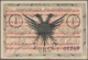 Albania / Albanien: 1 Frang 10.10.1917 P. S146, Used With One Vertical Fold And Light Handling / Din - Albanie