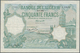 Algeria / Algerien: Banque De L'Algerie 50 Francs 1936, P.80, Very Nice Condition With Strong Paper - Algerien