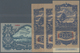 Austria / Österreich: Set Of 4 Notes Containing 10 Schilling (2nd Issue) 1945 (VF) P. 114, 2x 10 Sch - Oostenrijk