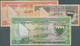 Bahrain: Very Nice Set With 3 Banknotes Bahrain Currency Board With 100 Fils, 1 Dinar And The Highly - Bahreïn