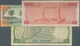 Bahrain: Very Nice Set With 3 Banknotes Bahrain Currency Board With 100 Fils, 1 Dinar And The Highly - Bahreïn