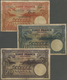 Belgian Congo / Belgisch Kongo: Set Of 13 Different Banknotes Containing 100 Francs 1955 P. 33 (F-), - Ohne Zuordnung