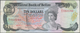 Belize: Set Of 4 Notes Containing 10 Dollars 1987, 20 Dollars 1980, 1 Dollar 1976 & 2 Dollars 1975, - Belize