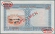 Cambodia / Kambodscha: Banque Nacional Du Cambodge 1 Riel 1955 TDLR Specimen, P.1s In UNC Condition - Cambodja