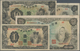 China: Small Lot With 9 Banknotes Man Chou Chung Yan Yin Hang / Central Bank Of Manchukuo With 1 Yua - China