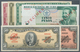 Cuba: Banco Nacional De Cuba Set With 6 Specimen Comprising 50 Pesos 1958 Specimen, 100 Pesos 1959 S - Cuba