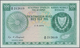 Cyprus / Zypern: Set Of 2 Notes Containing 500 Mils And 1 Pound 1976/79, The First In UNC, The Secon - Zypern