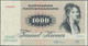 Denmark  / Dänemark: 1000 Kroner 1992 P. 53, Used With Center Fold, Pressed But Strong Paper And Ori - Denemarken