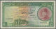 Egypt / Ägypten: 50 Pounds 1951 P. 26b, Used With Folds And Creases, A Few Pinholes And Minor Border - Egypte