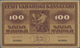 Estonia / Estland: Highly Rare Pair Of The 100 Marka 1919, One Without "Seeria" And Watermark: Horiz - Estland